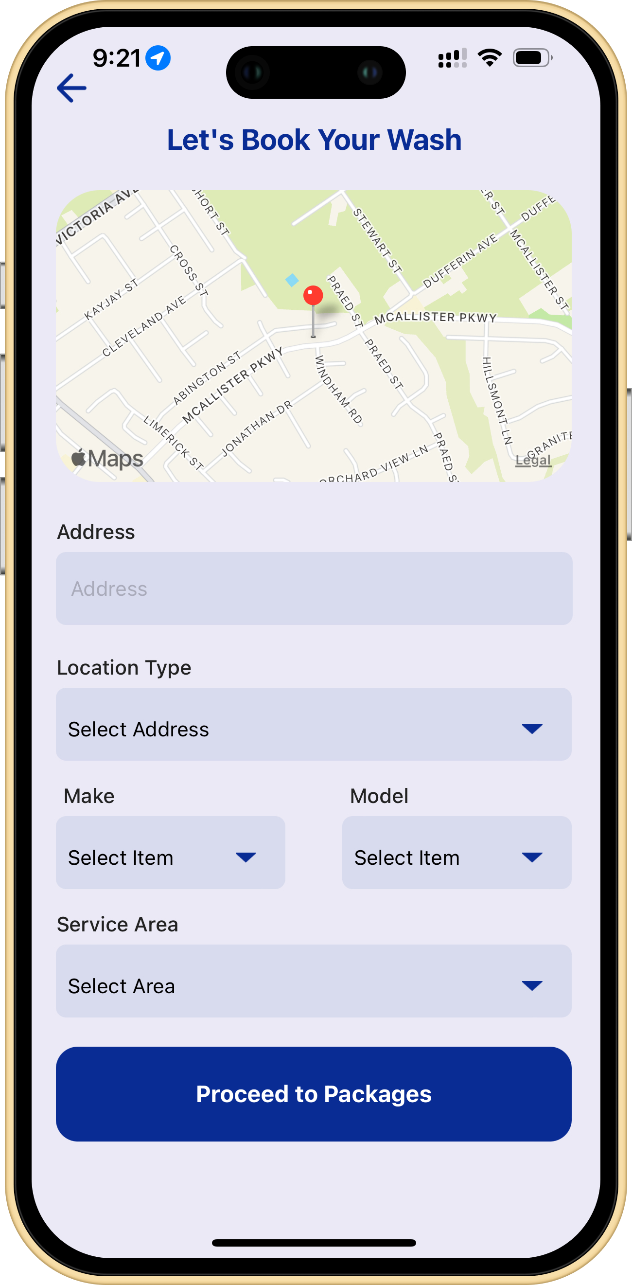 On The Spot Mobile App Preview